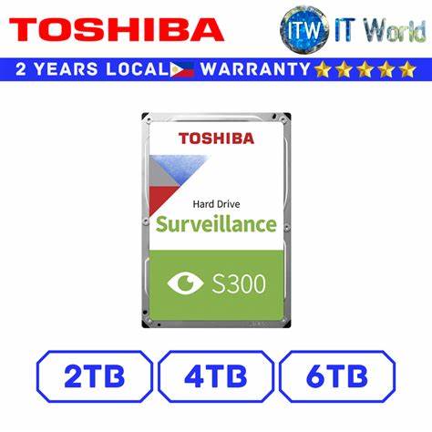 Toshiba Surveillance S300 3.5 Inch 2TB Internal — view 3