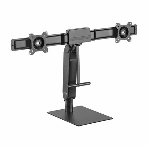 Unimount Spring Assisted Dual Arm Monitor Stand — view 4
