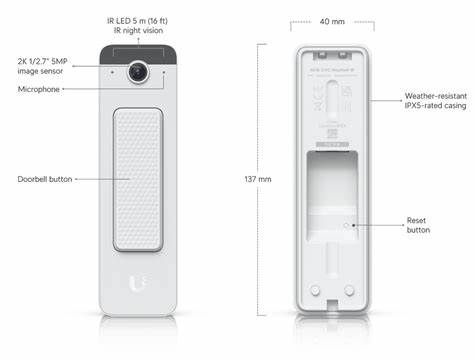 Ubiquiti UniFi Protect Doorbell Lite 5MP White | UVC-Doorbell-Lite-W