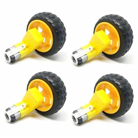 PowerWorks ZETHUS-218SPW-WH Wheel Kit(4 pcs,2 Locking) — view 4