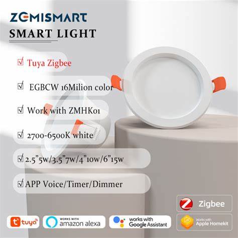 Zemismart Smart Downlight 9W 6.35CM CCT (Tuya Zigbee) — view 7