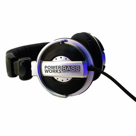 PowerWorks HPW-5000 Studio & DJ Headphones — view 2
