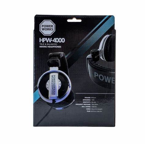 PowerWorks HPW-6000 Wireless Studio & DJ Headphones — view 2