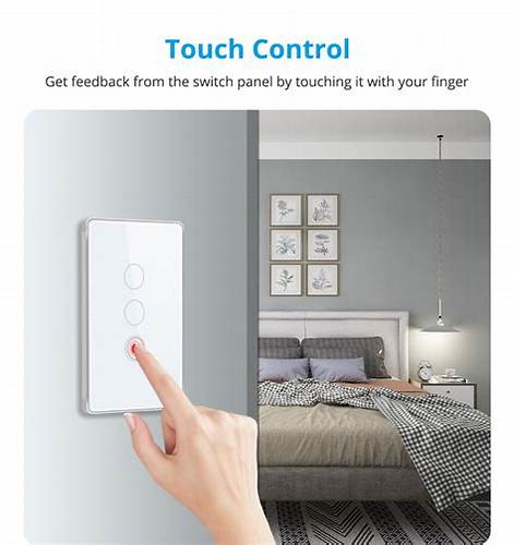 Zemismart US Touch Switch 2x4 PVC 3Channel White (Tuya Zigbee) — view 7