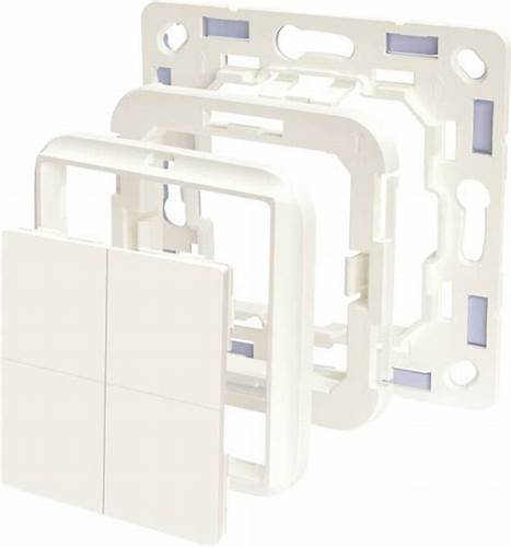 Shelly BLU Wall Switch 4 + Gira/Merten Adapter — view 4
