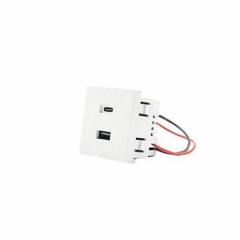 Shelly USB Charger for Wall Display Stand White — view 3