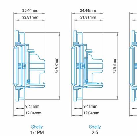 Shelly Wall Switch 1 - White — view 3