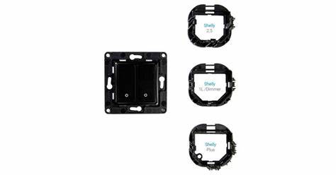 Shelly Wall Switch 2 - Black — view 3