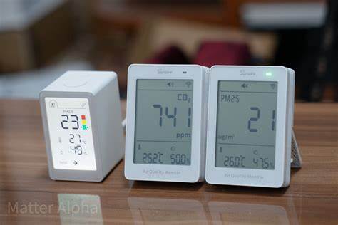 Sonoff AirGuard CO2 Matter Over Wi-Fi Air Quality Monitor — view 3