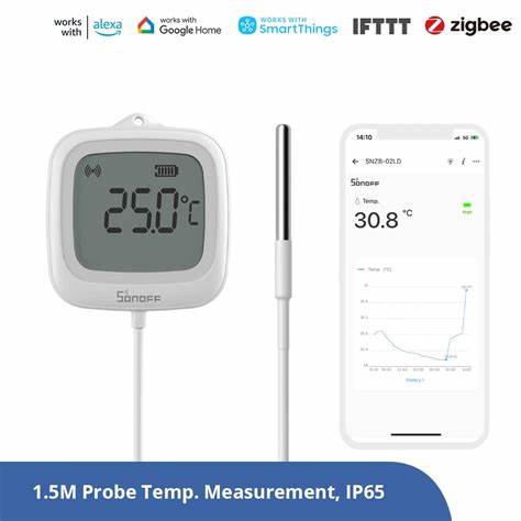 Sonoff IP65 Zigbee LCD Thermometer (Probe Version) — view 6