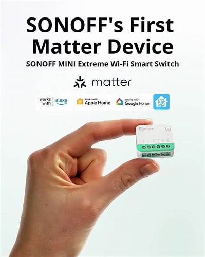 Sonoff Mini Extreme Matter Over WiFi Dimmer Switch — view 2