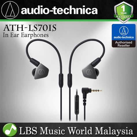 Audio-Technica ATH-LS70IS In-Ear Headphones — view 6