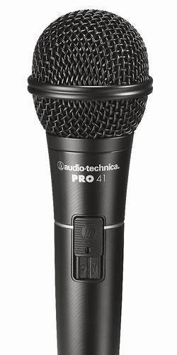 Audio-Technica PRO41 Cardioid Dynamic Handheld Microphone — view 4