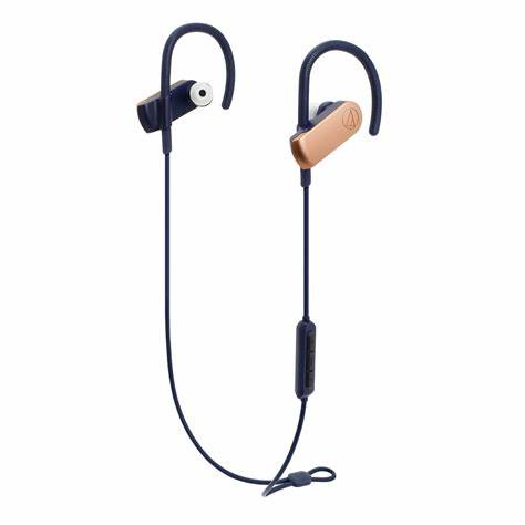Audio-Technica ATH-SPORT70BT RGD - Rose Gold Bluetooth® Wireless Sports Earphones — view 2