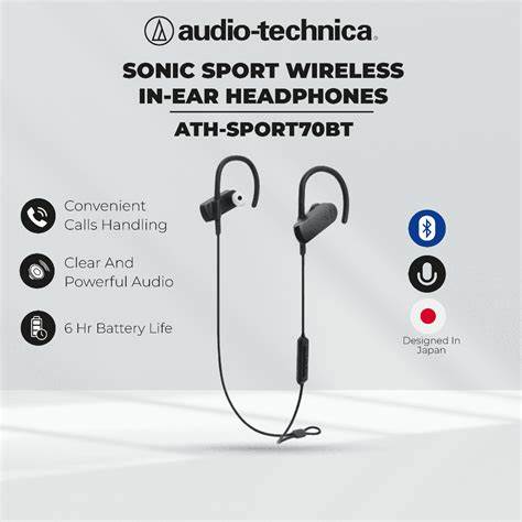 Audio-Technica ATH-SPORT70BT RGD - Rose Gold Bluetooth® Wireless Sports Earphones — view 7