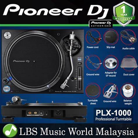 Pioneer DJ PLX-1000 Professional Direct Drive Turntable — view 6