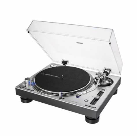 Audio-Technica AT-LP140XPSVE Silver Pro Direct Drive Turntable — view 4