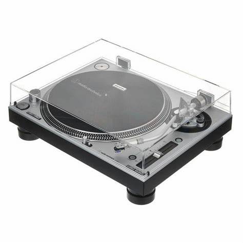 Audio-Technica AT-LP140XPSVE Silver Pro Direct Drive Turntable — view 5