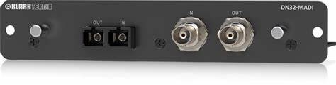 Klark Teknik DN32-MADI Expansion Module — view 4