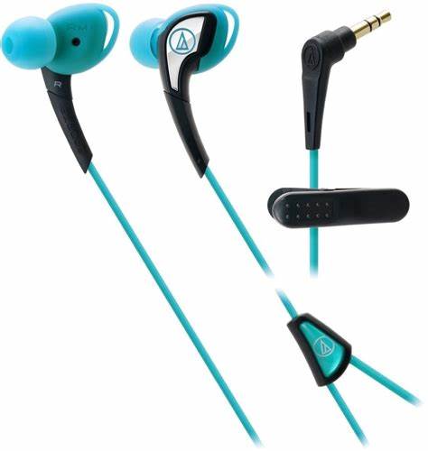 Audio-Technica ATH-SPORT2 BL - SonicSport™ In-ear Headphones — view 4