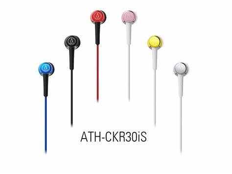 Audio-Technica ATH-CKR30IS BK - Sonicfuel In-Ear Headphones — view 3