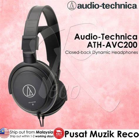 Audio-Technica ATH-AVC200 - Closed-Back Dynamic Headphones — view 3