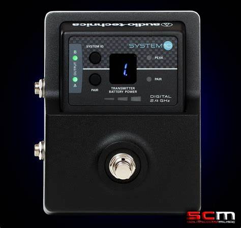 Audio-Technica ATW-1501 System 10 Stompbox - Guitar Wireless System — view 5