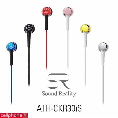 Audio-Technica ATH-CKR30IS SV - Silver In-ear Headphones — view 4