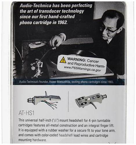 Audio-Technica AT-HS10BK Turntable Headshell — view 5
