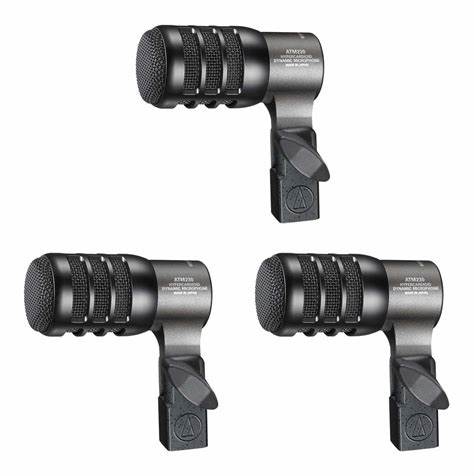 Audio-Technica ATM230PK Hypercardioid Dynamic Instrument Microphone Pack — view 3