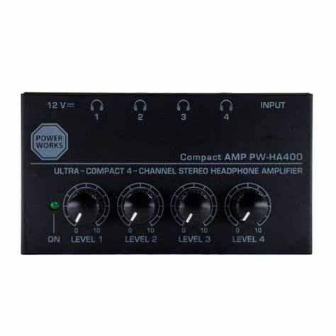 PowerWorks PW-HA400 Headphone Amplifier — view 4