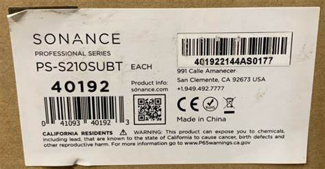 Sonance PS-S210SUBT 10" Subwoofer — view 7
