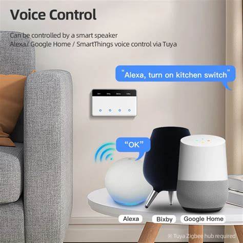 Zemismart DIY Name Switch 4Channel Horizontal (Tuya Zigbee) — view 6