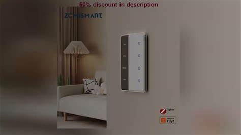 Zemismart DIY Name Switch 4Channel Horizontal (Tuya Zigbee) — view 5
