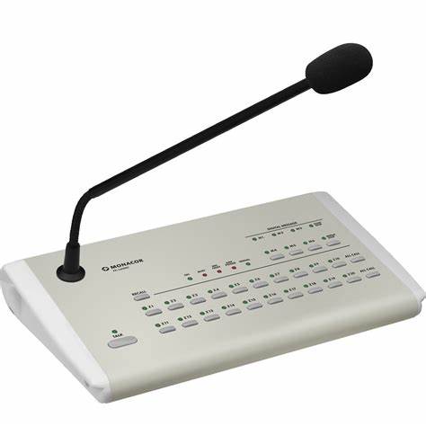 Monacor PA-2400RC - Zone Paging Desktop Microphone — view 2