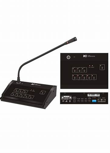 Monacor PA-2400RC - Zone Paging Desktop Microphone — view 3
