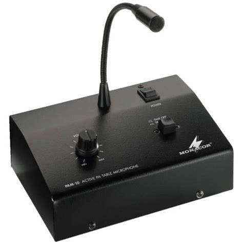 Monacor PA-2400RC - Zone Paging Desktop Microphone — view 7