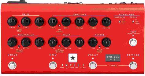 Blackstar DEPT10-AMPED2 Guitar Amplifier Pedal