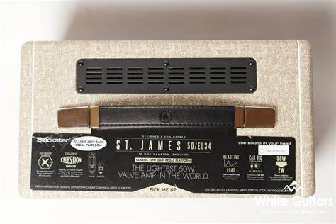 Blackstar STJ50-EL34H St.James 50 EL34H Amplifier Head — view 3