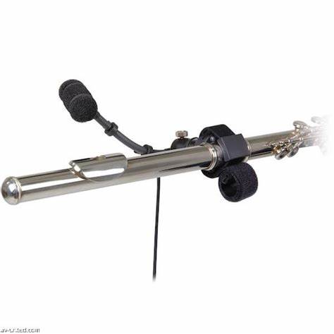 Audio-Technica ATM350W Microphone with Woodwind Mounting System — view 2