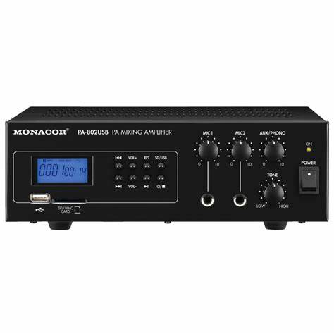 Monacor MXT-52MP3 Mixer with Integrated MP3 Player — view 5