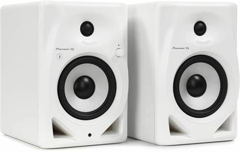 Pioneer DJ DM-50D-W 5” Desktop Monitor System White (Pair) — view 5