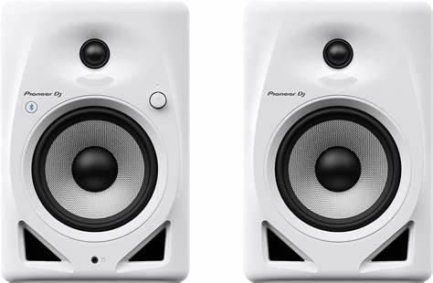 Pioneer DJ DM-50D-W 5” Desktop Monitor System White (Pair) — view 3