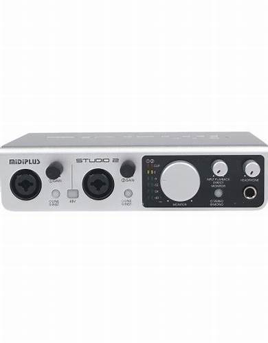 Midi Plus Studio S Soundcard - 2in-2out Audio Interface
