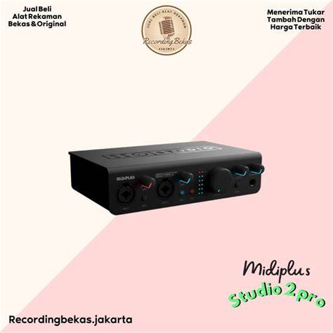 Midi Plus Studio S Soundcard - 2in-2out Audio Interface — view 7