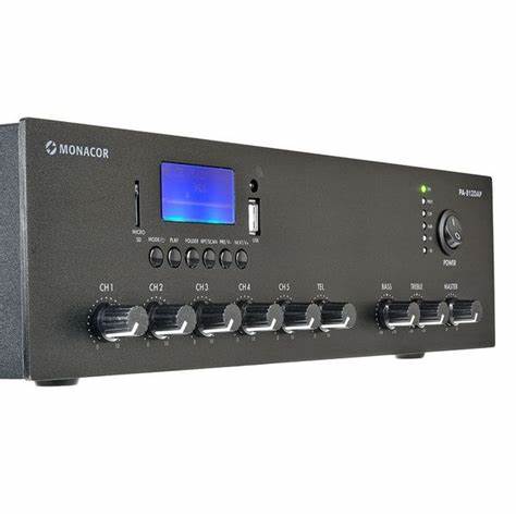 Monacor PA-1140RCD - RDS Tuner CD Player Insertion with USB — view 7