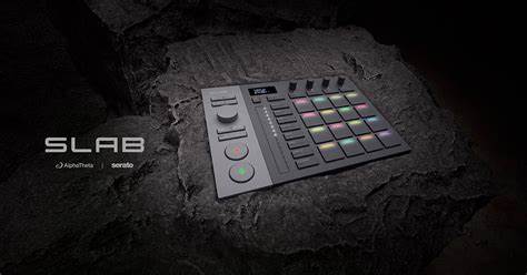AlphaTheta SLAB MIDI Pad Controller For Serato Studio