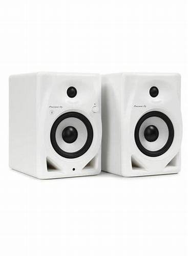 Pioneer DJ DM-40D-W 4” Desktop Monitor System White (Pair) — view 7