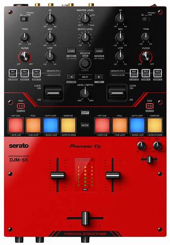 Pioneer DJ DJM-S5 Scratch-Style 2-channel DJ Mixer — view 5
