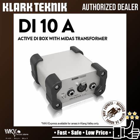 Klark Teknik DI-10A Active DI Box — view 5